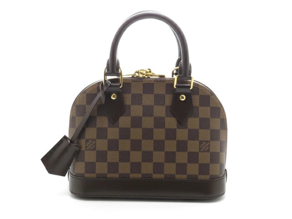 LOUIS VUITTON Handbag Alma Damier